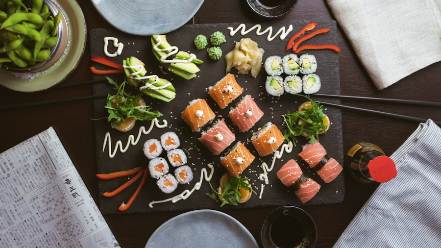 Aburi Salmon Roll Sushi Tei Palembang